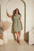 Anna Russo Safari Audrey ruha- khaki