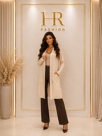 Alessia hosszú kardigán - bézs