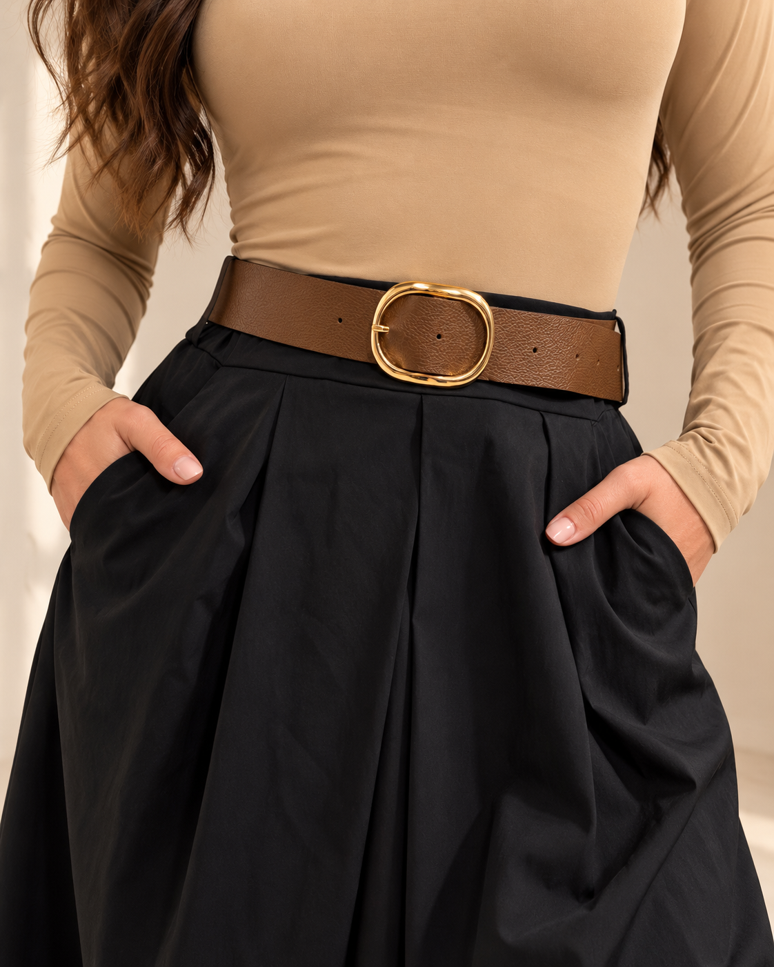 La Pierre second skin body - bézs