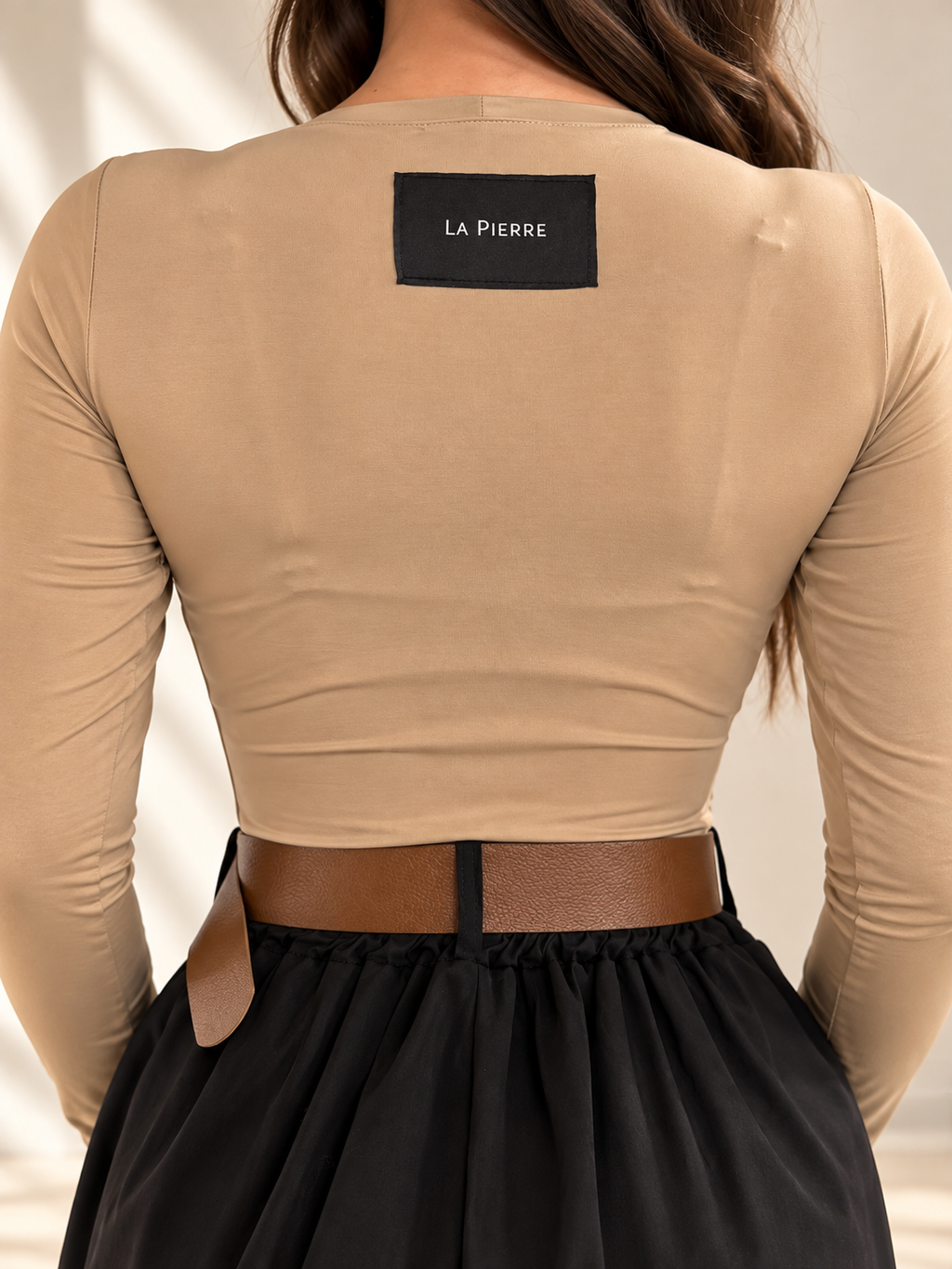 La Pierre second skin body - bézs