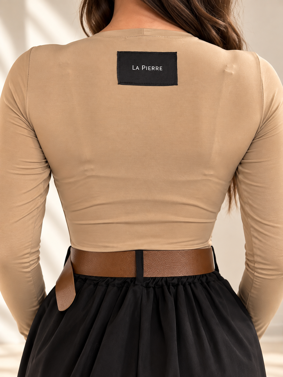 La Pierre second skin body - bézs