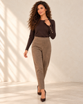 Lívia pulóver - barna
