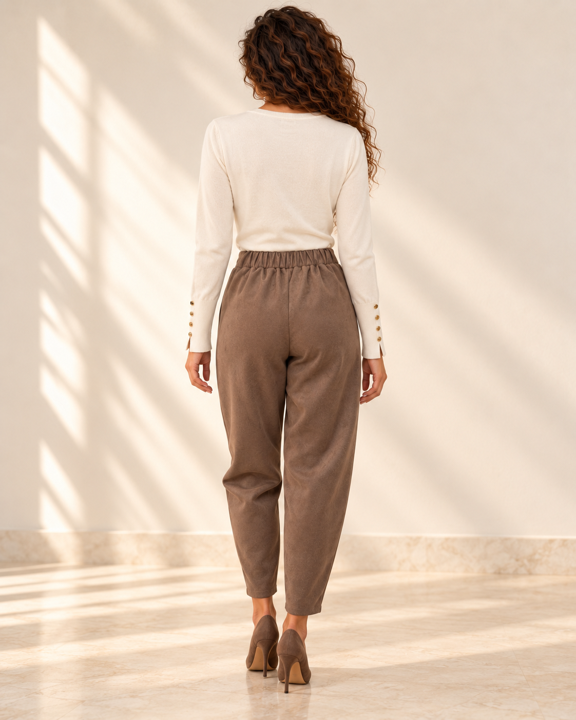 Lívia pulóver - fehér