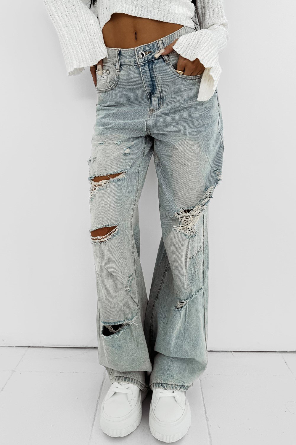 Bambi farmernadrág - világoskék