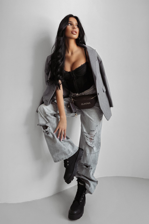 Bambi farmernadrág - világosszürke