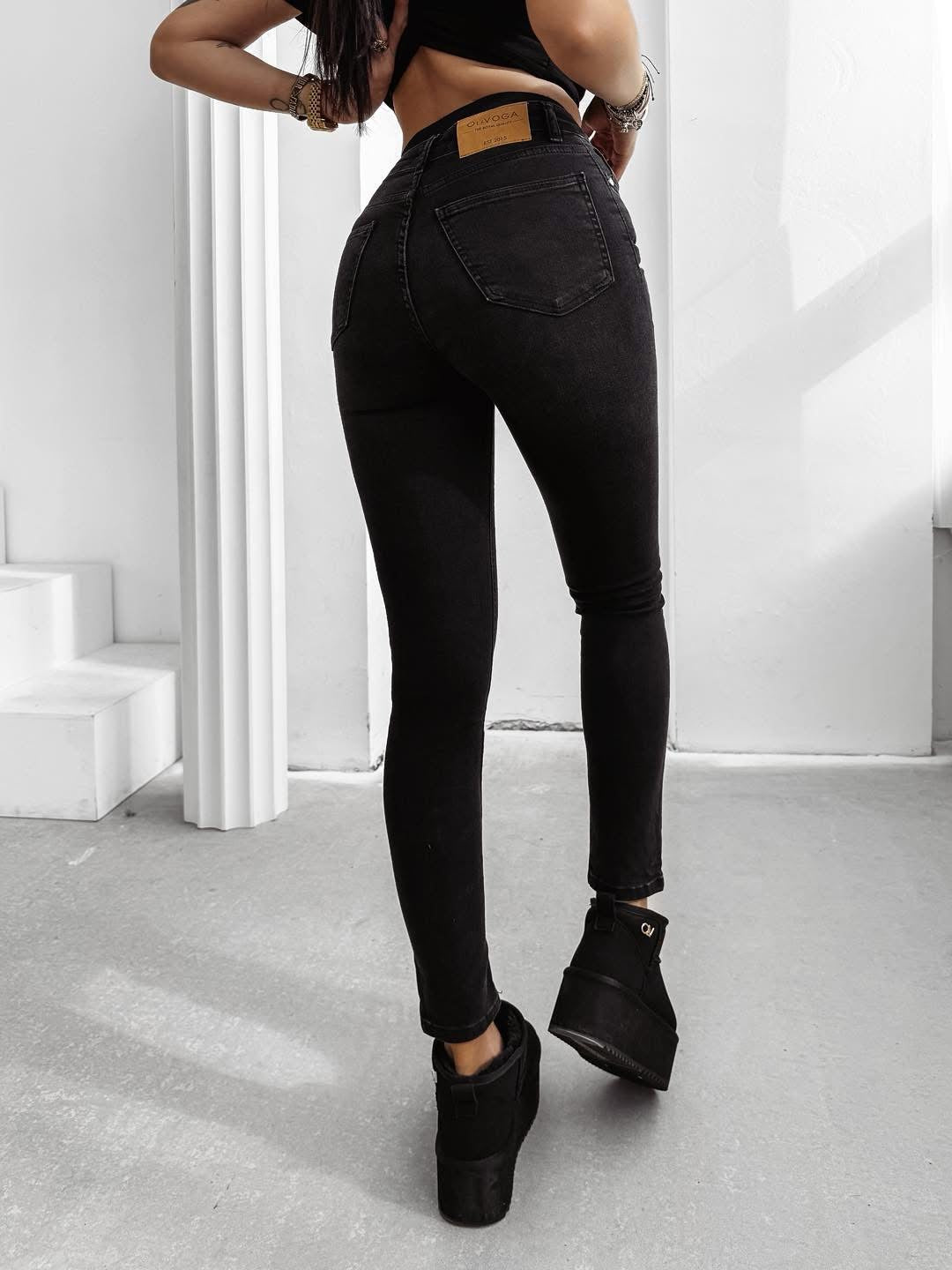 Raio farmernadrág - fekete