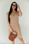 Nova dress ruha - bézs