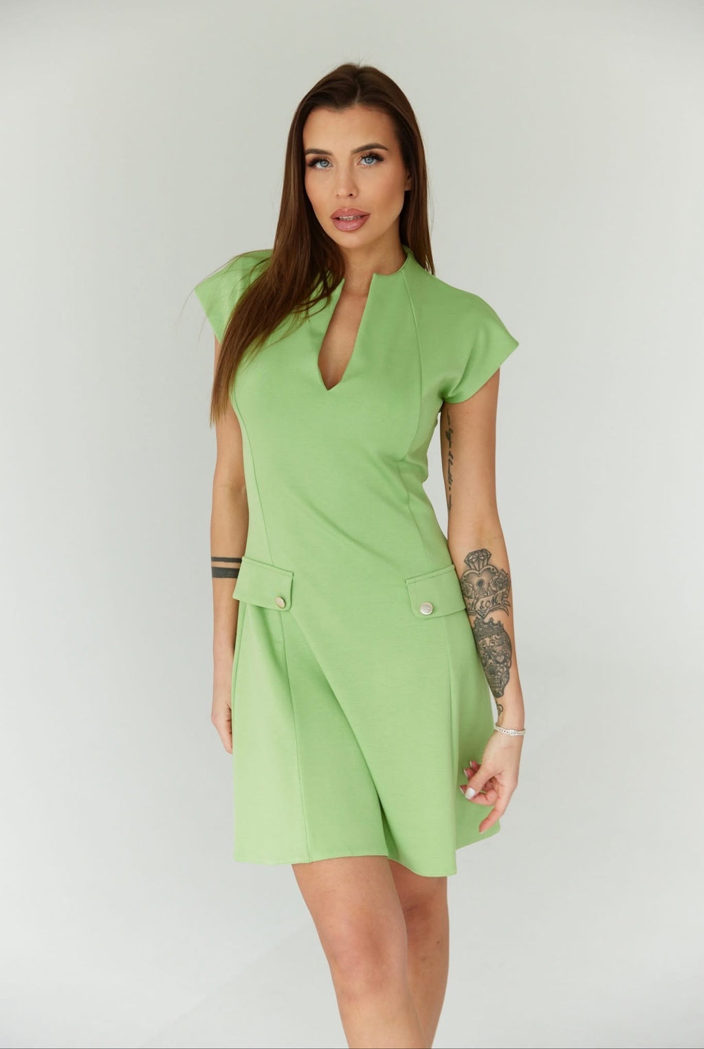 Nova dress ruha - zöld