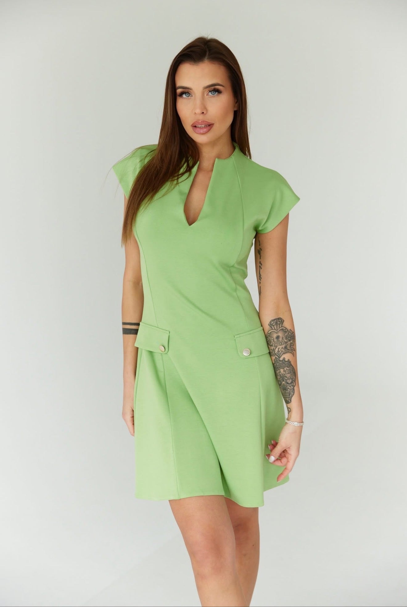 Nova dress ruha - zöld