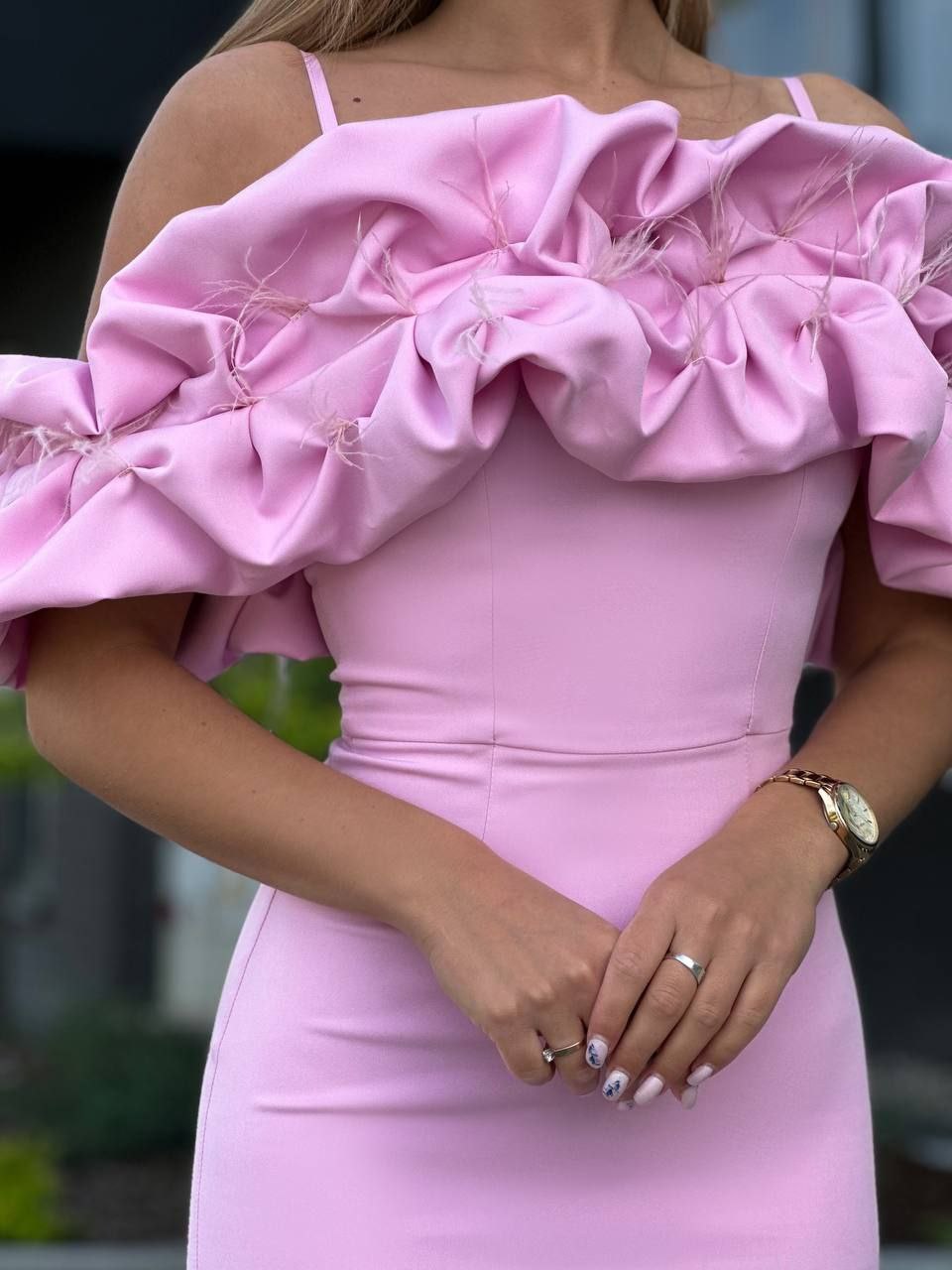 Bella ruha - pasztell lila