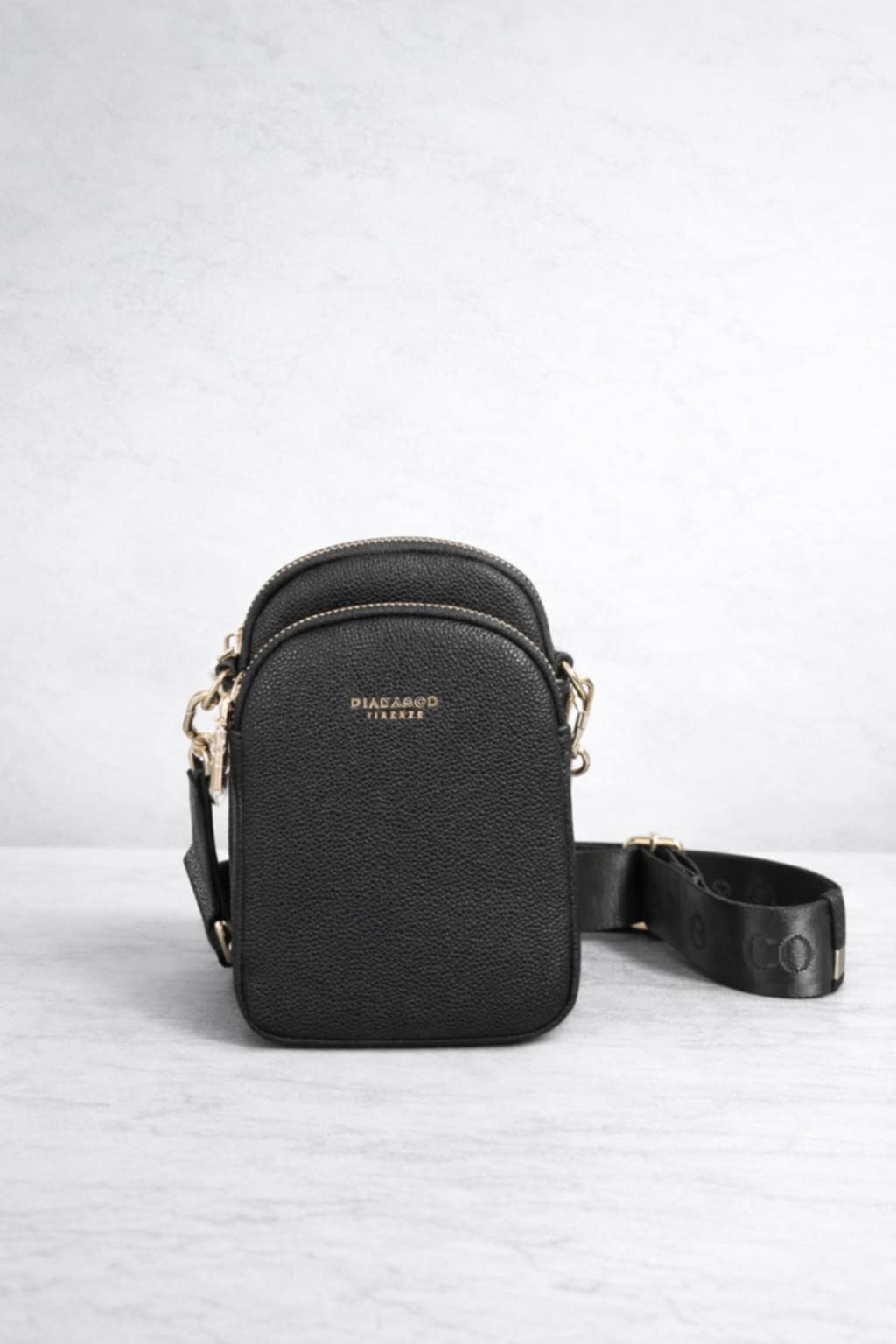Diana&Co Firenze fekete crossbody táska