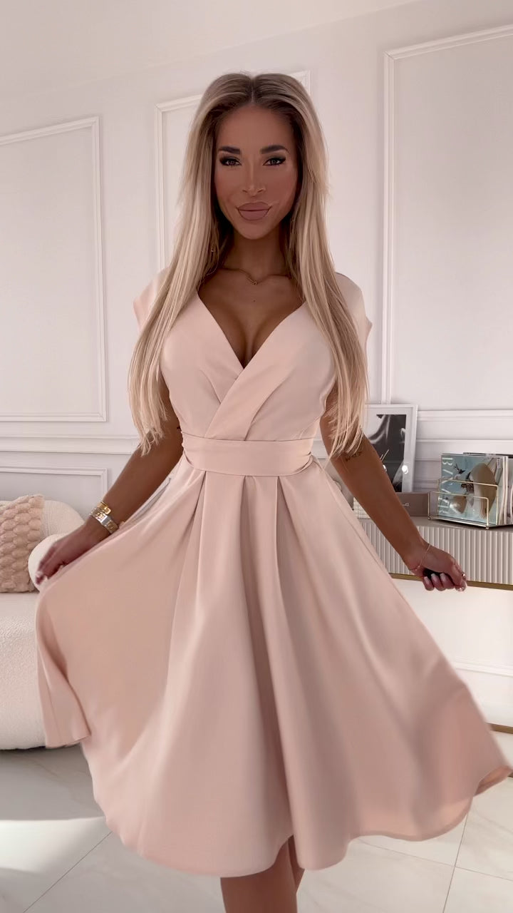 Numoco Scarlett ruha - bézs